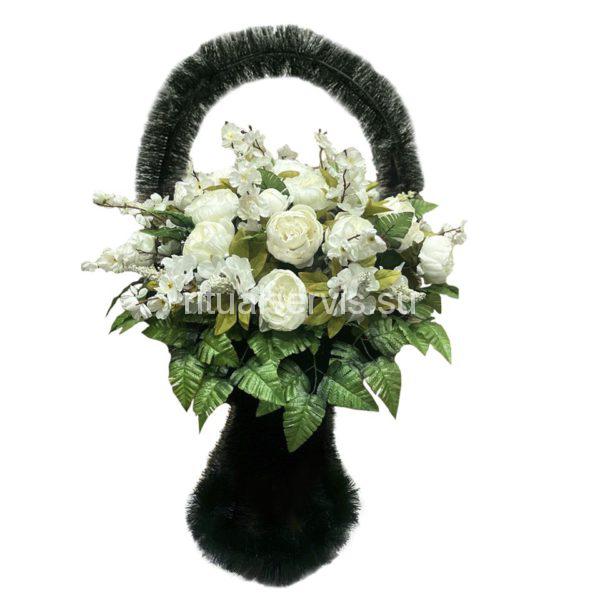 Корзина Элит белая
